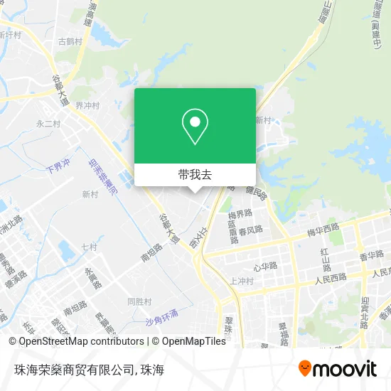 珠海荣燊商贸有限公司地图