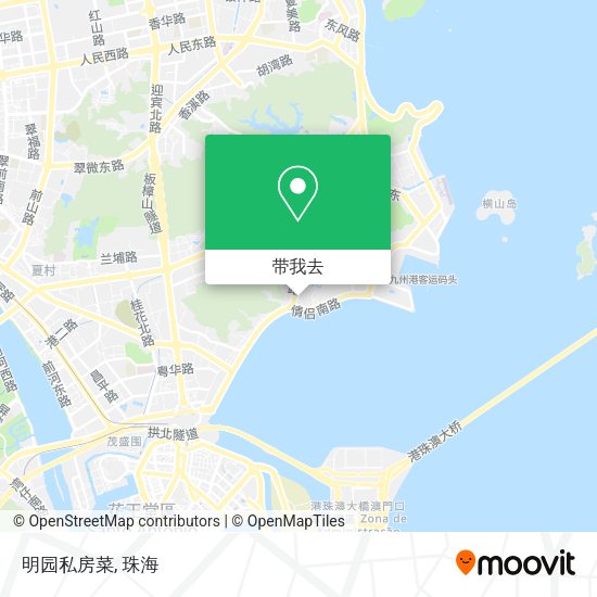 明园私房菜地图
