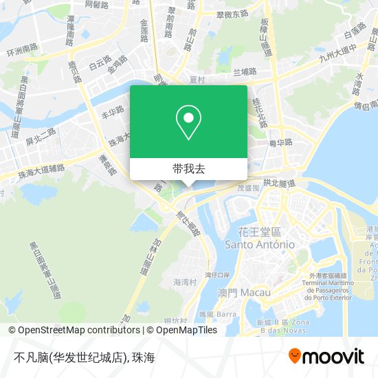不凡脑(华发世纪城店)地图