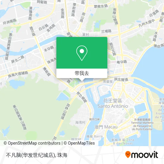 不凡脑(华发世纪城店)地图