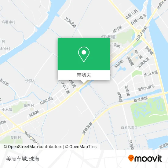 美满车城地图