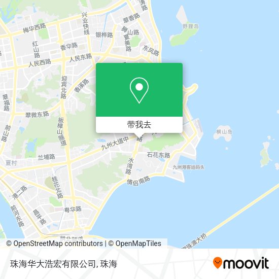 珠海华大浩宏有限公司地图