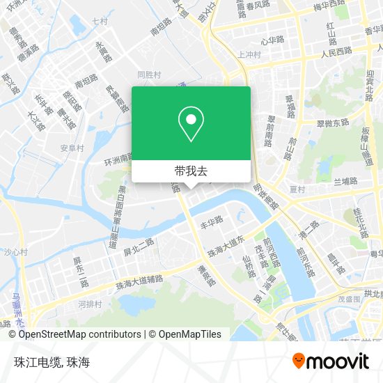 珠江电缆地图