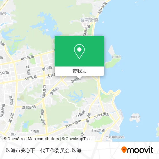 珠海市关心下一代工作委员会地图