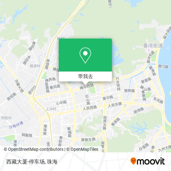 西藏大厦-停车场地图