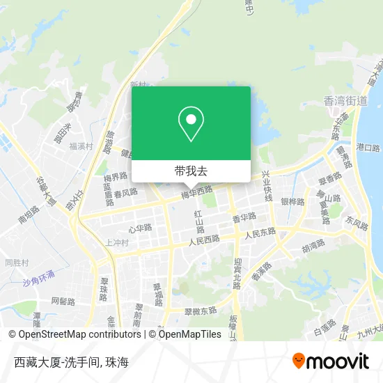 西藏大厦-洗手间地图