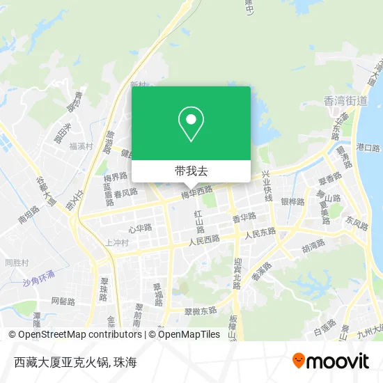 西藏大厦亚克火锅地图