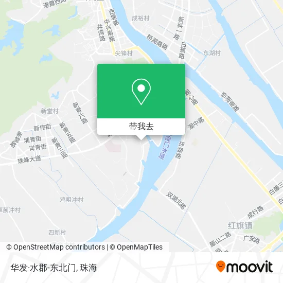 华发·水郡-东北门地图