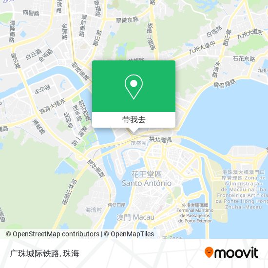 广珠城际铁路地图