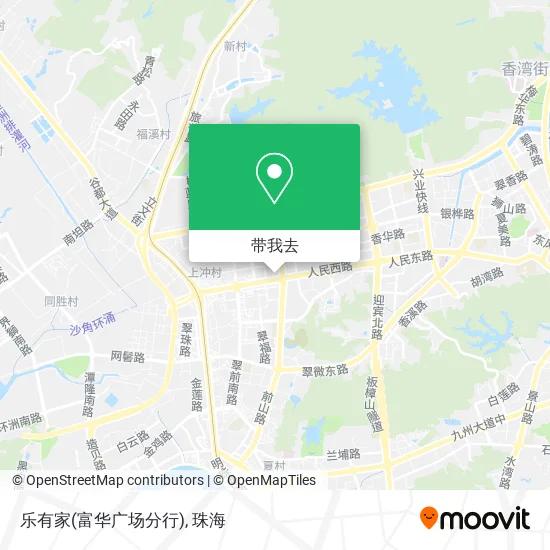 乐有家(富华广场分行)地图