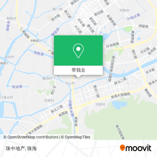 珠中地产地图