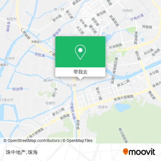 珠中地产地图
