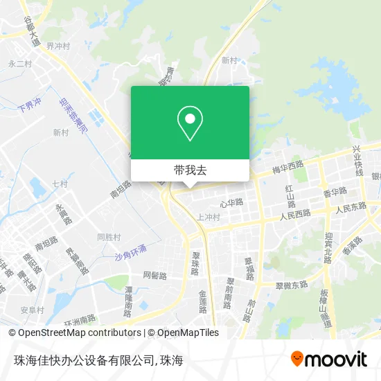 珠海佳快办公设备有限公司地图