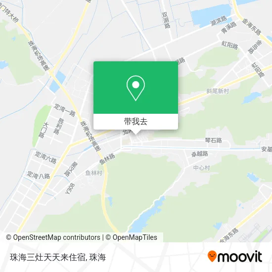 珠海三灶天天来住宿地图