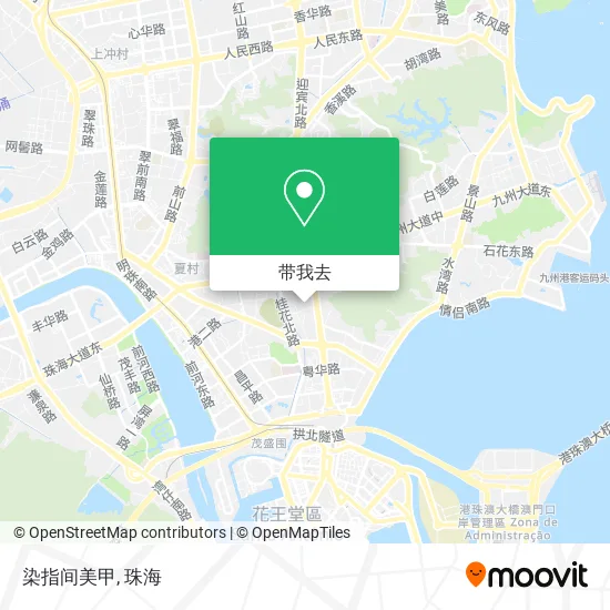 染指间美甲地图