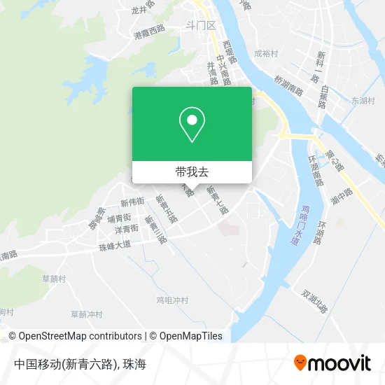中国移动(新青六路)地图