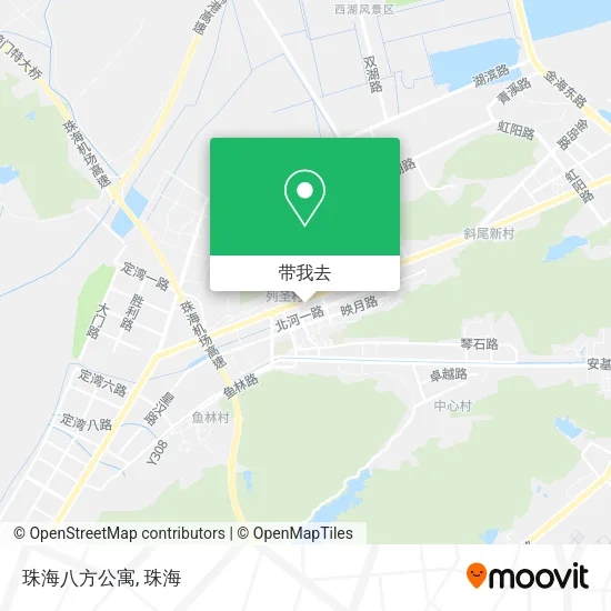 珠海八方公寓地图