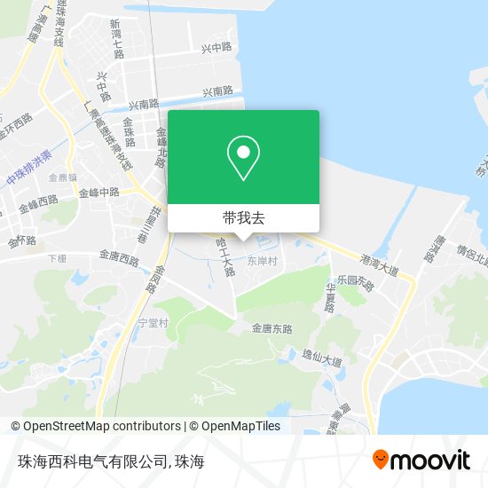 珠海西科电气有限公司地图