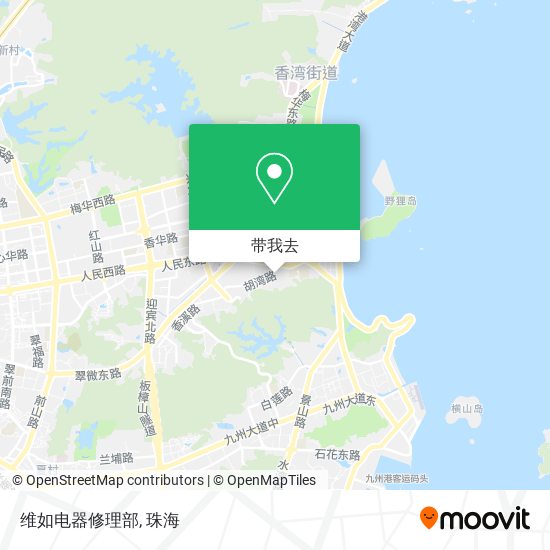 维如电器修理部地图