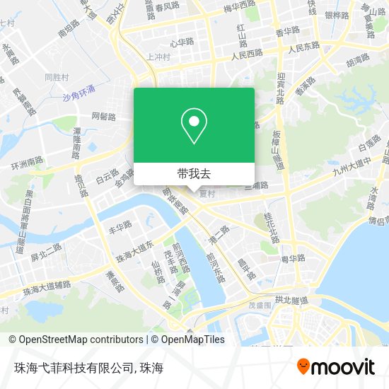 珠海弋菲科技有限公司地图