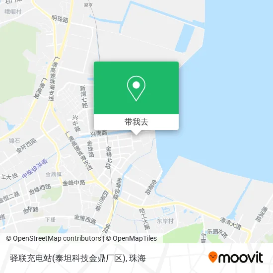 驿联充电站(泰坦科技金鼎厂区)地图