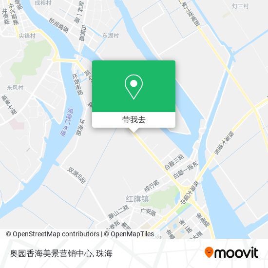 奥园香海美景营销中心地图