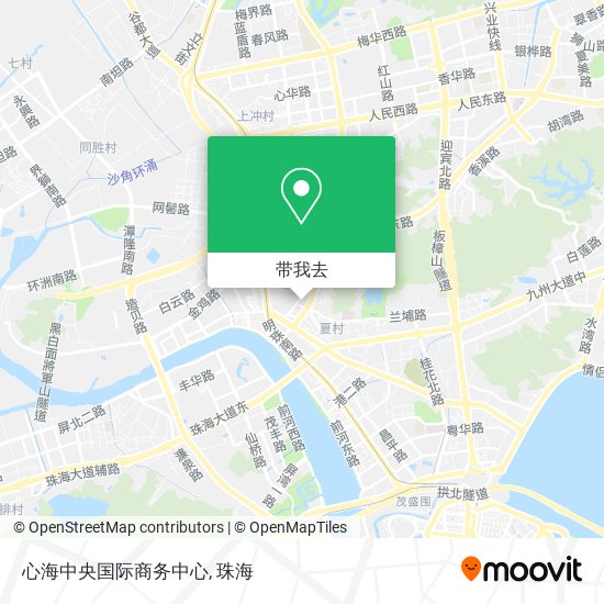心海中央国际商务中心地图