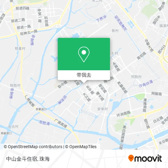 中山金斗住宿地图