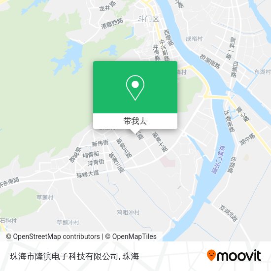珠海市隆滨电子科技有限公司地图