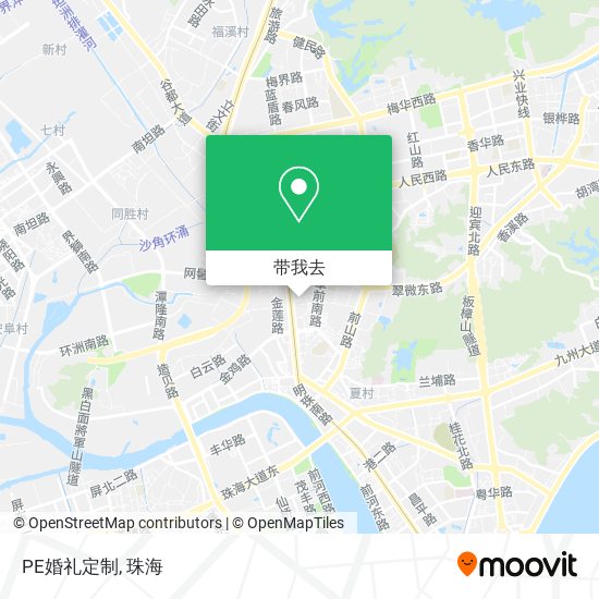 PE婚礼定制地图