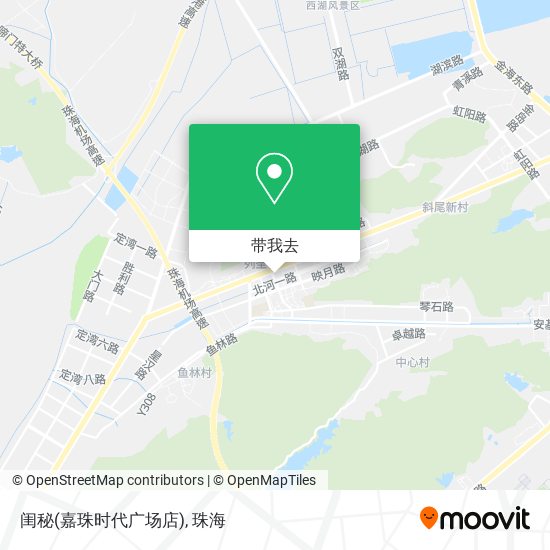 闺秘(嘉珠时代广场店)地图