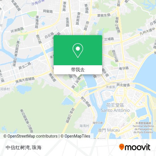 中信红树湾地图