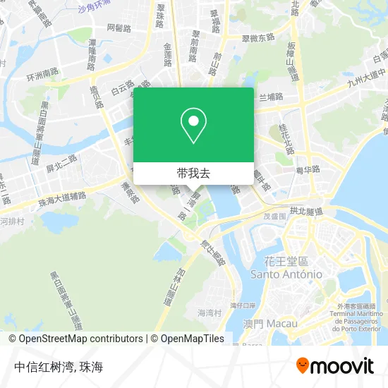 中信红树湾地图