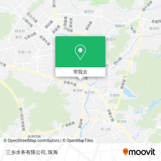 三乡水务有限公司地图