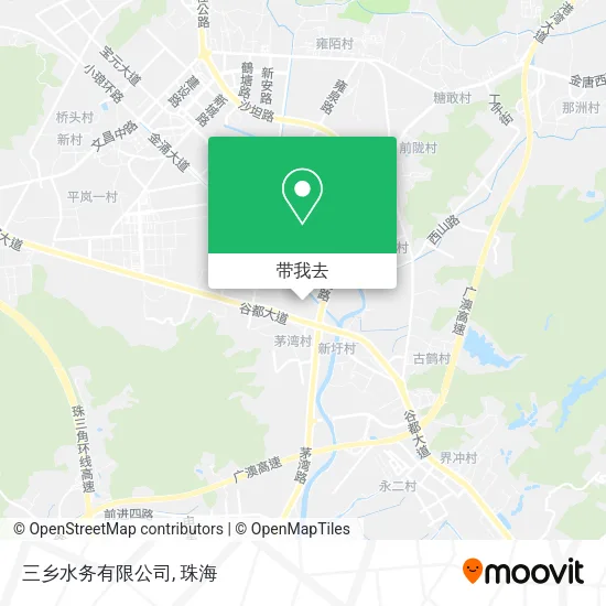 三乡水务有限公司地图