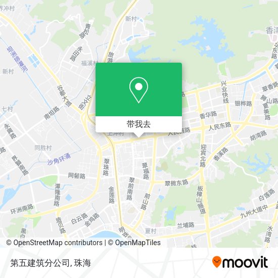 第五建筑分公司地图