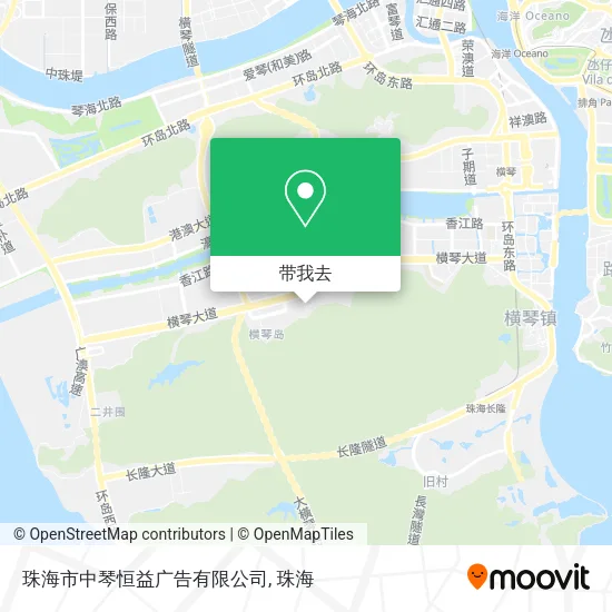 珠海市中琴恒益广告有限公司地图