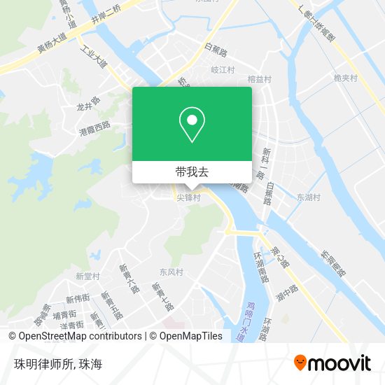 珠明律师所地图
