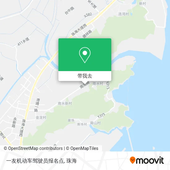 一友机动车驾驶员报名点地图