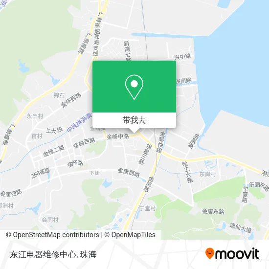 东江电器维修中心地图