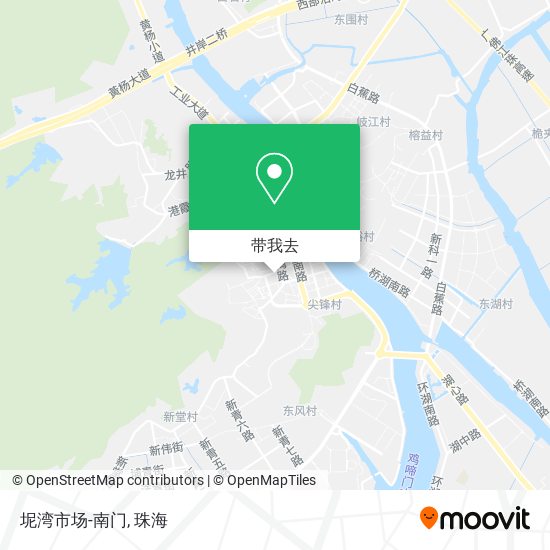 坭湾市场-南门地图
