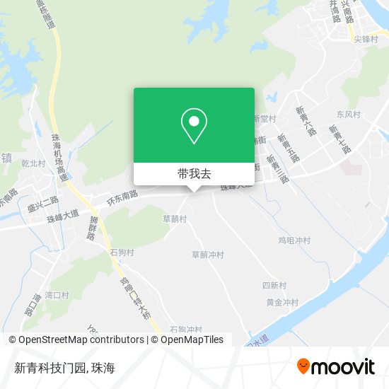 新青科技门园地图