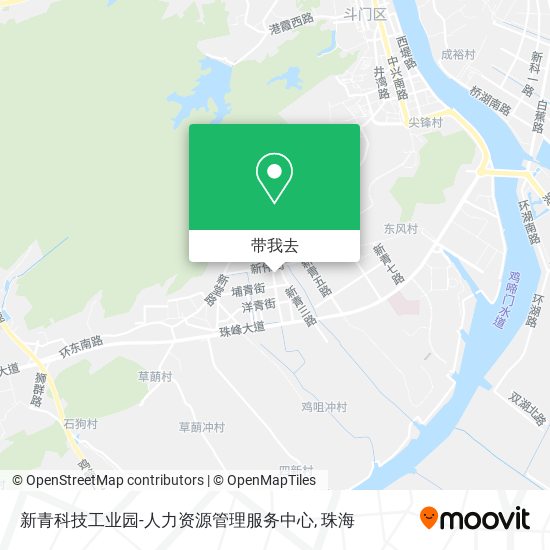 新青科技工业园-人力资源管理服务中心地图