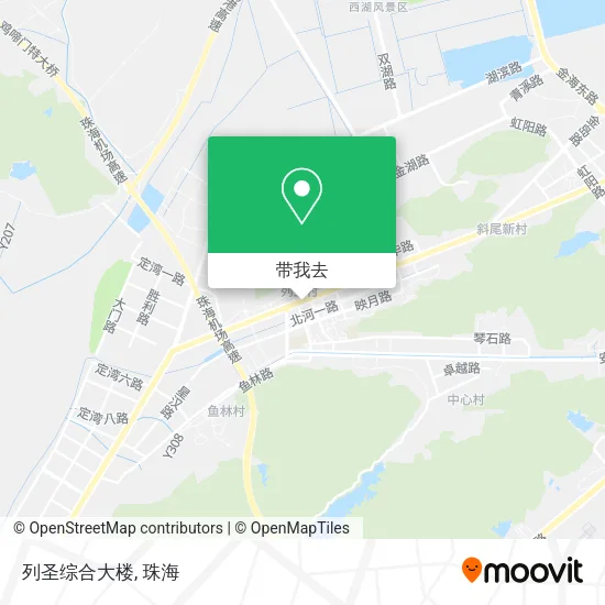 列圣综合大楼地图
