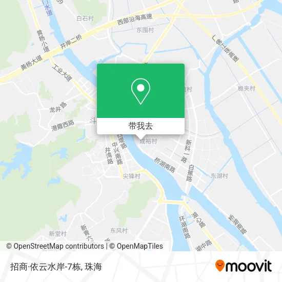 招商·依云水岸-7栋地图
