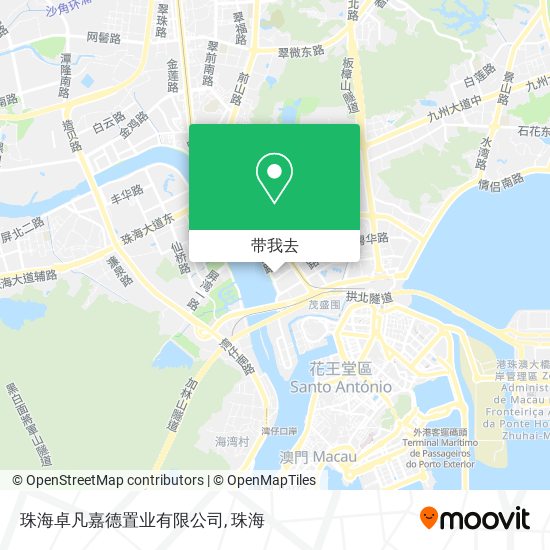 珠海卓凡嘉德置业有限公司地图