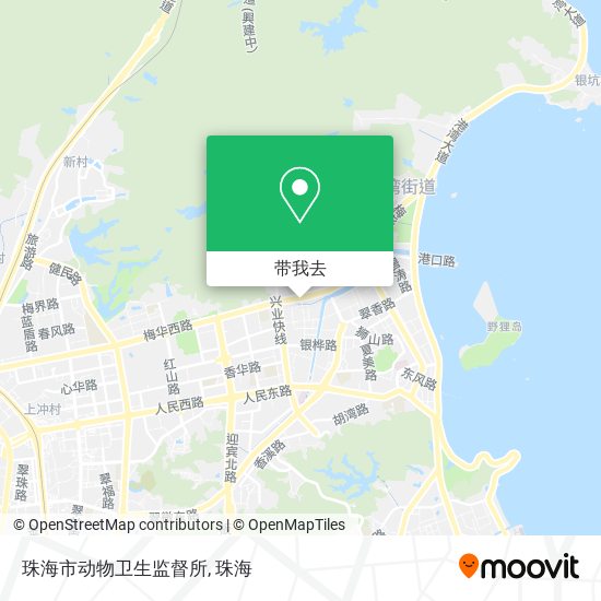 珠海市动物卫生监督所地图