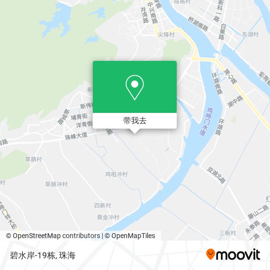 碧水岸-19栋地图