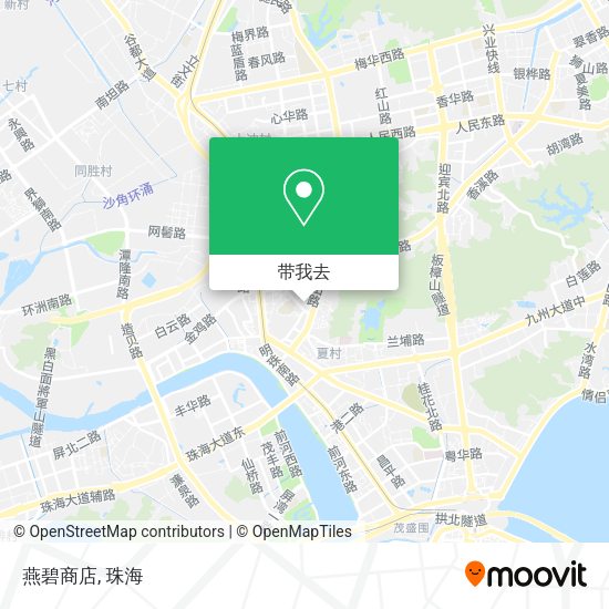 燕碧商店地图
