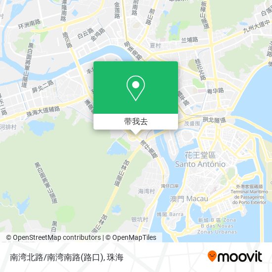 南湾北路/南湾南路(路口)地图